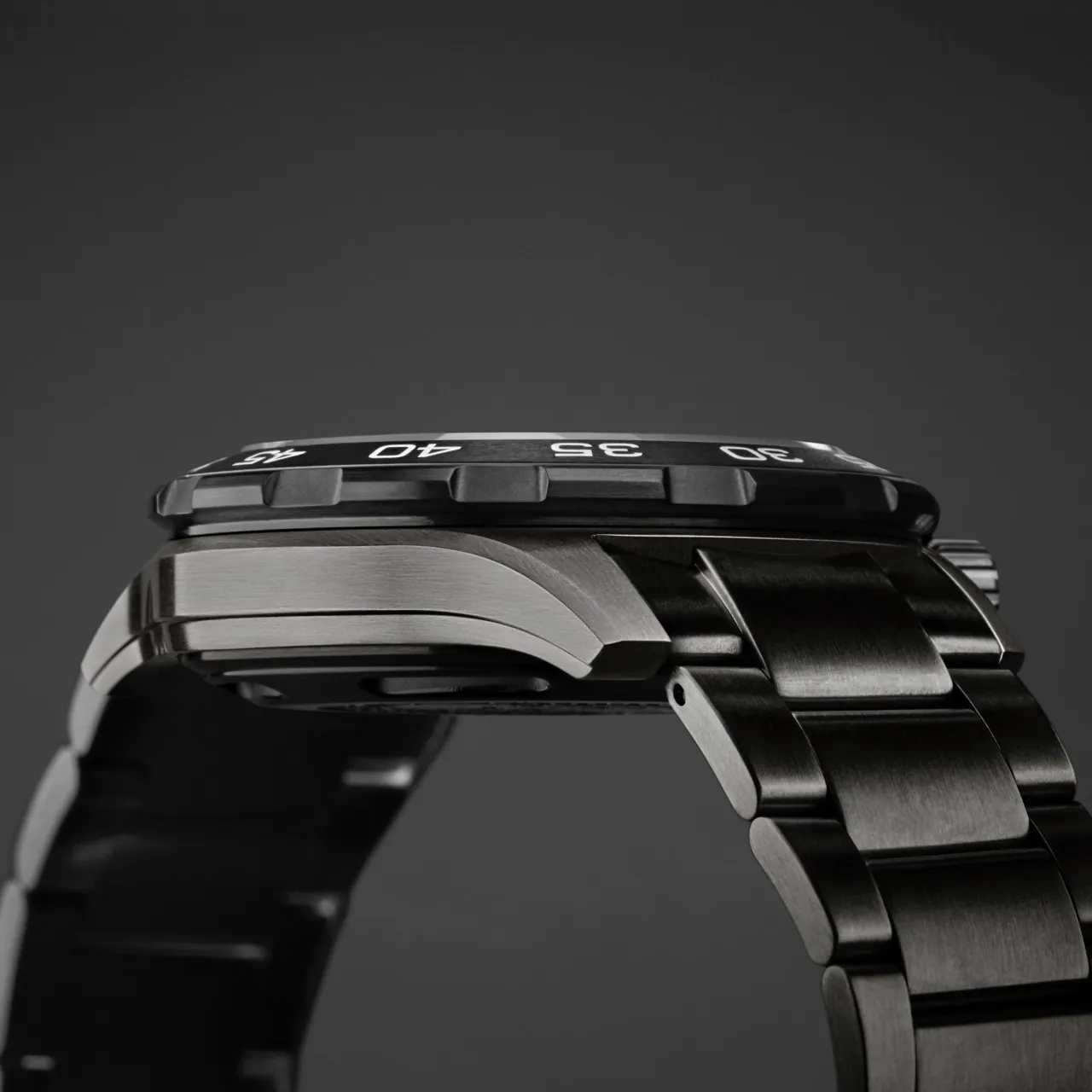 Christopher Ward C60 Lympstone Otomatik Carbon Black C6042A3H1SGKK0BG detay görseli 5