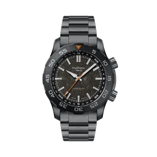 Christopher Ward C60 Lympstone Otomatik Carbon Black C6042A3H1SGKK0BG
