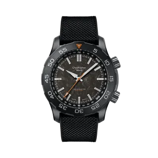Christopher Ward C60 Lympstone Otomatik Carbon Black C6042A3H1SGKK0HK