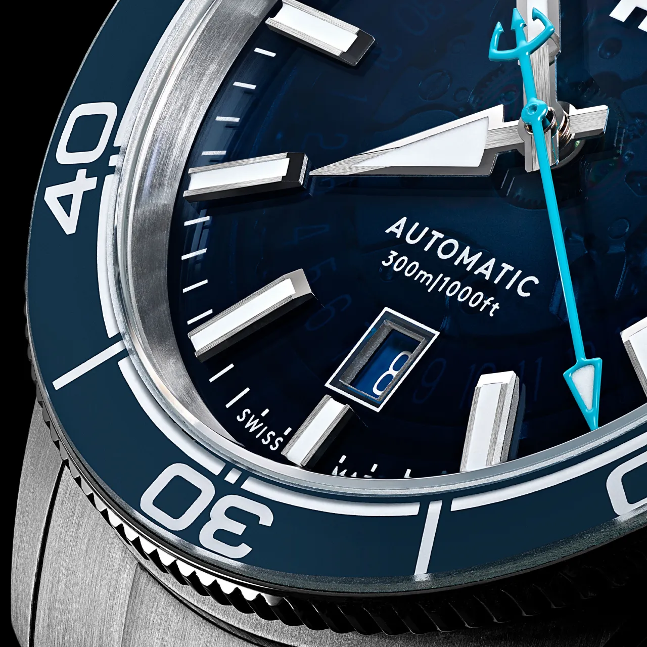 Christopher Ward C60 Sapphire Edge Otomatik Mavi C6042ADA31S0BB3B0 detay görseli 2