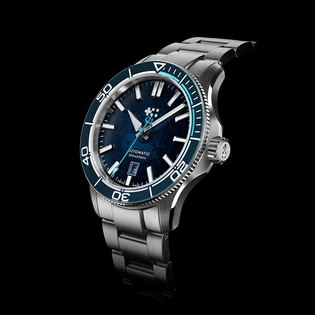 Christopher Ward C60 Sapphire Edge Otomatik Mavi C6042ADA31S0BB3B0 detay görseli 4