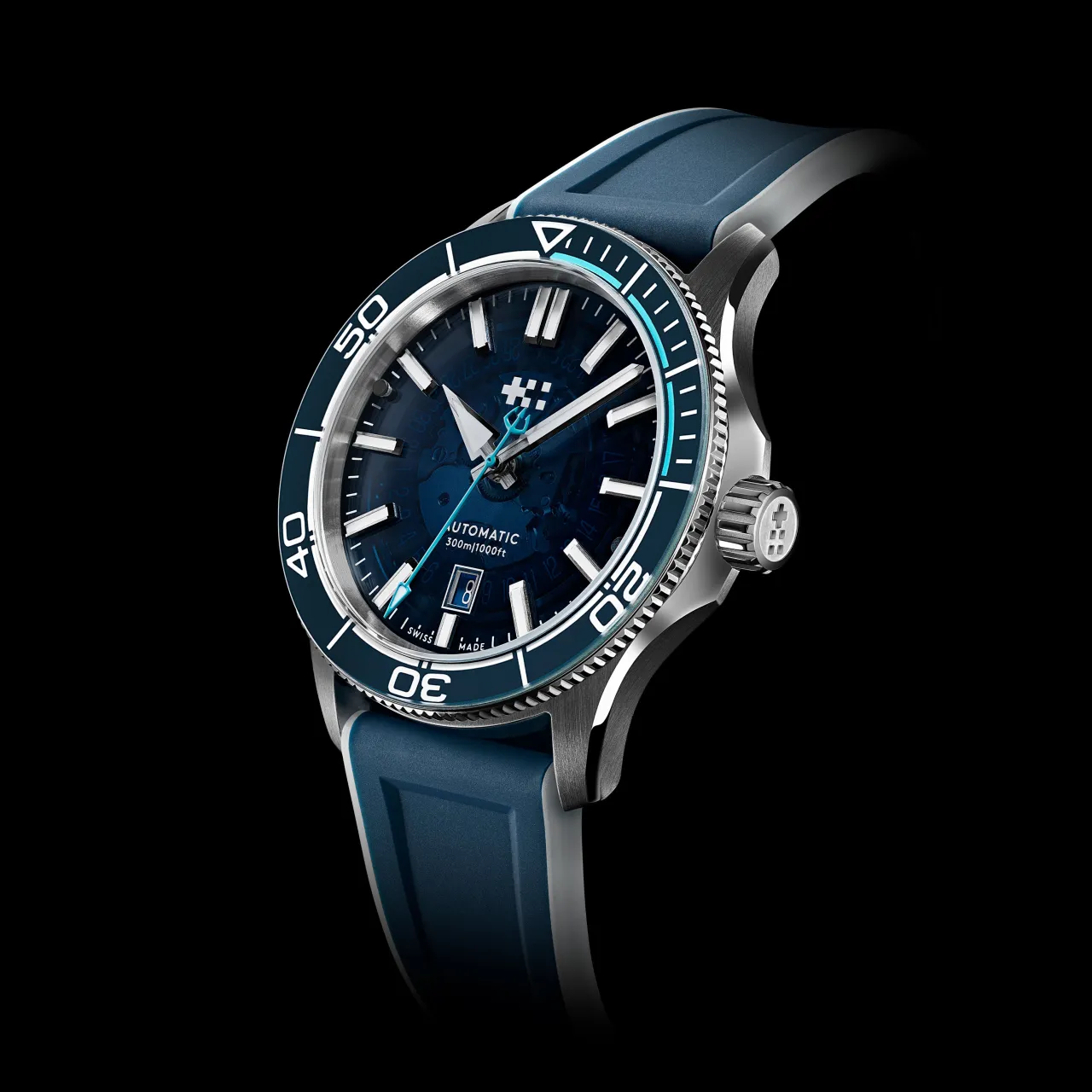 Christopher Ward C60 Sapphire Edge Otomatik Mavi C6042ADA31S0BB3RBW detay görseli 4