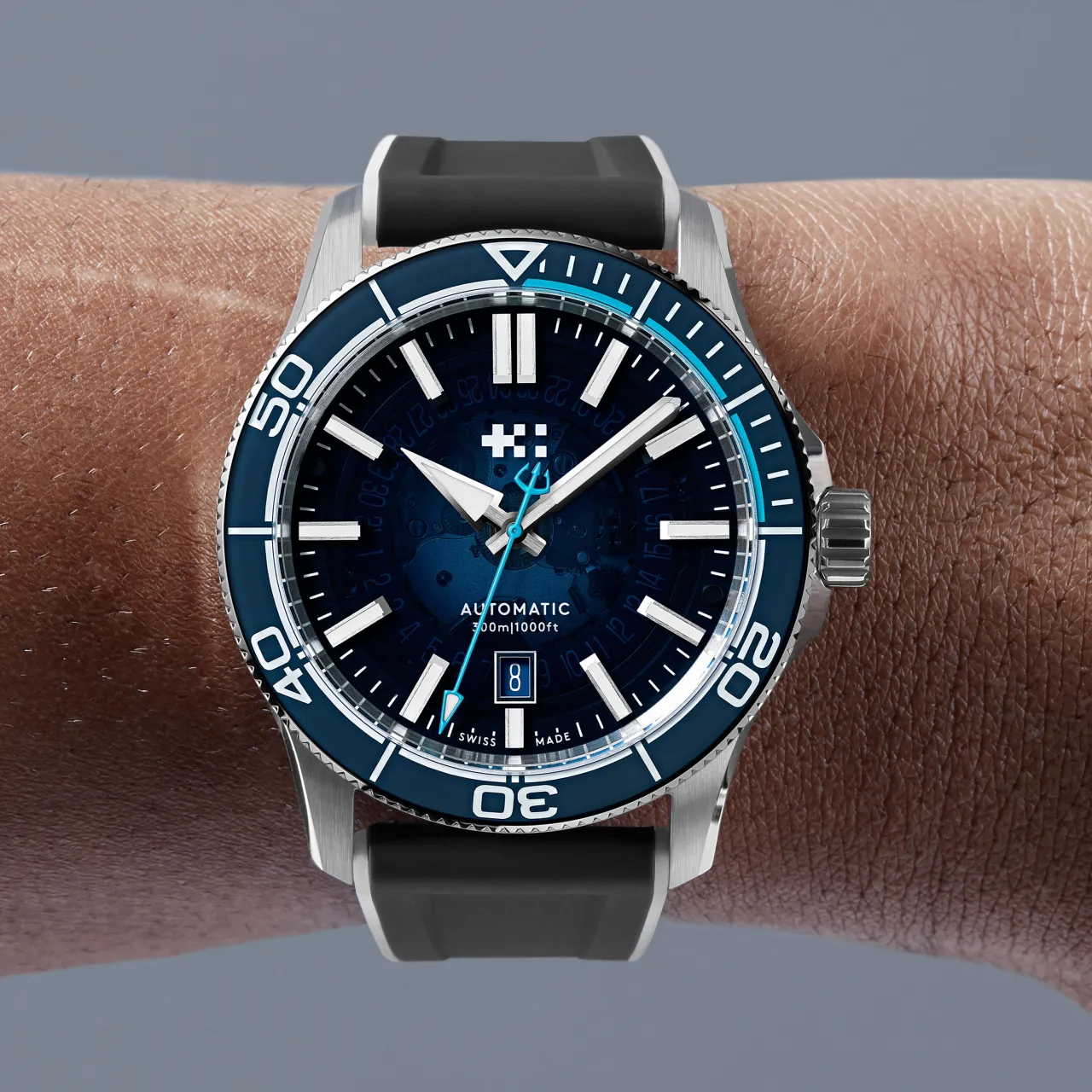 Christopher Ward C60 Sapphire Edge Otomatik Mavi C6042ADA31S0BB3RKW detay görseli 3
