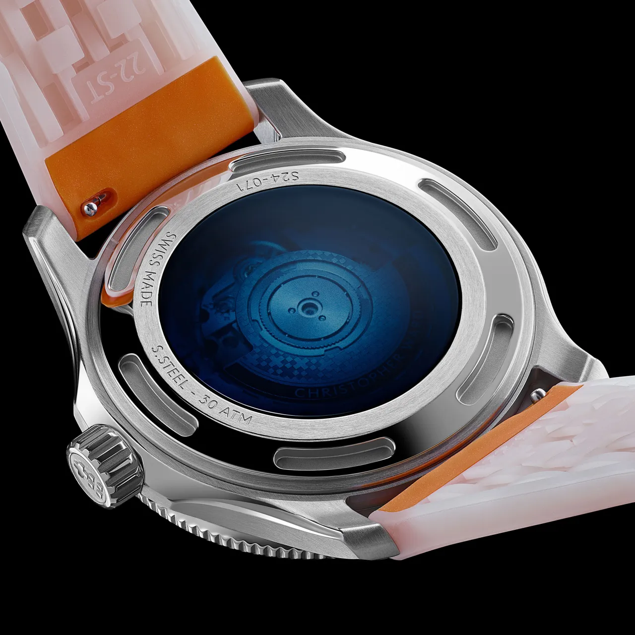 Christopher Ward C60 Sapphire Edge Otomatik Mavi C6042ADA31S0BB3ROW detay görseli 2