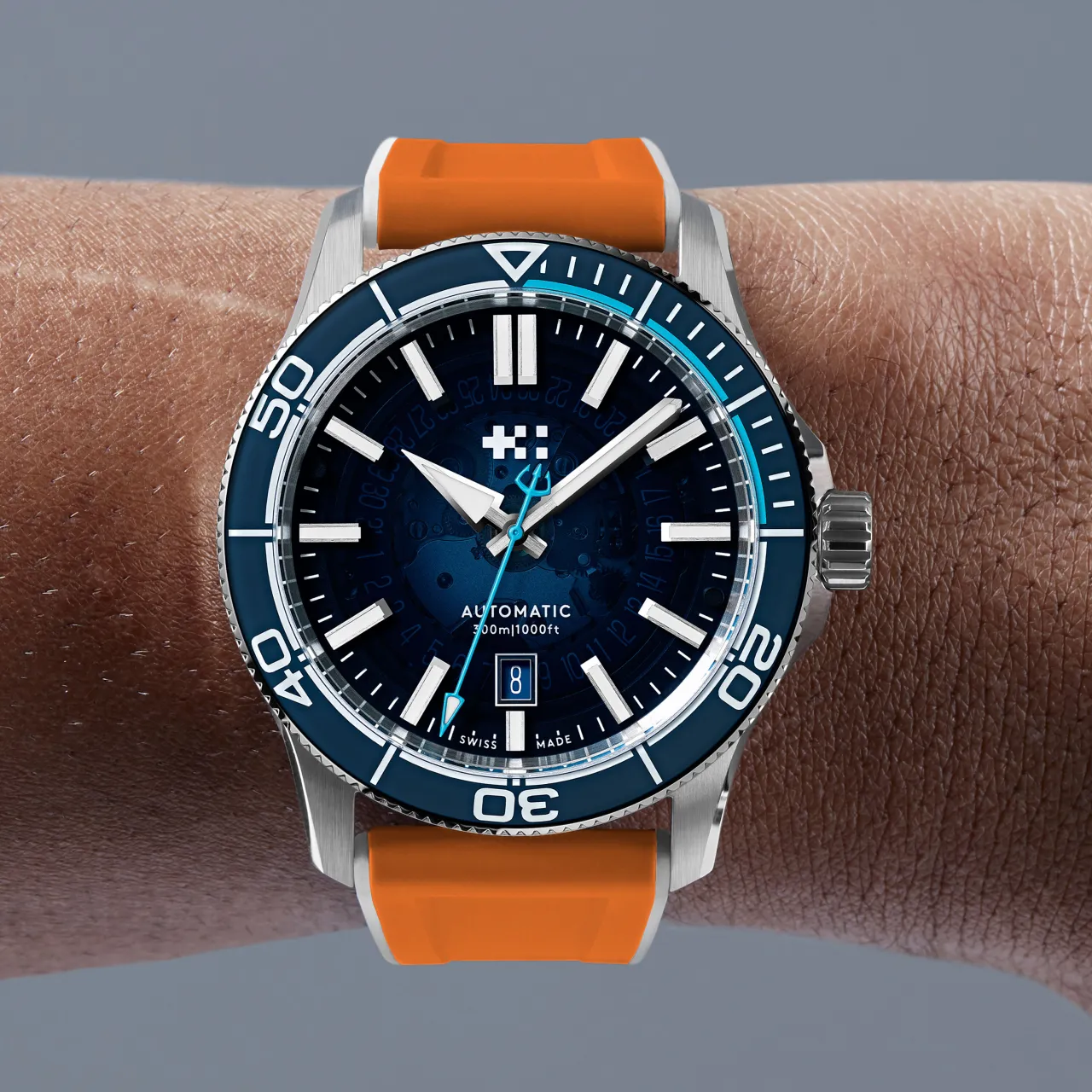 Christopher Ward C60 Sapphire Edge Otomatik Mavi C6042ADA31S0BB3ROW detay görseli 3