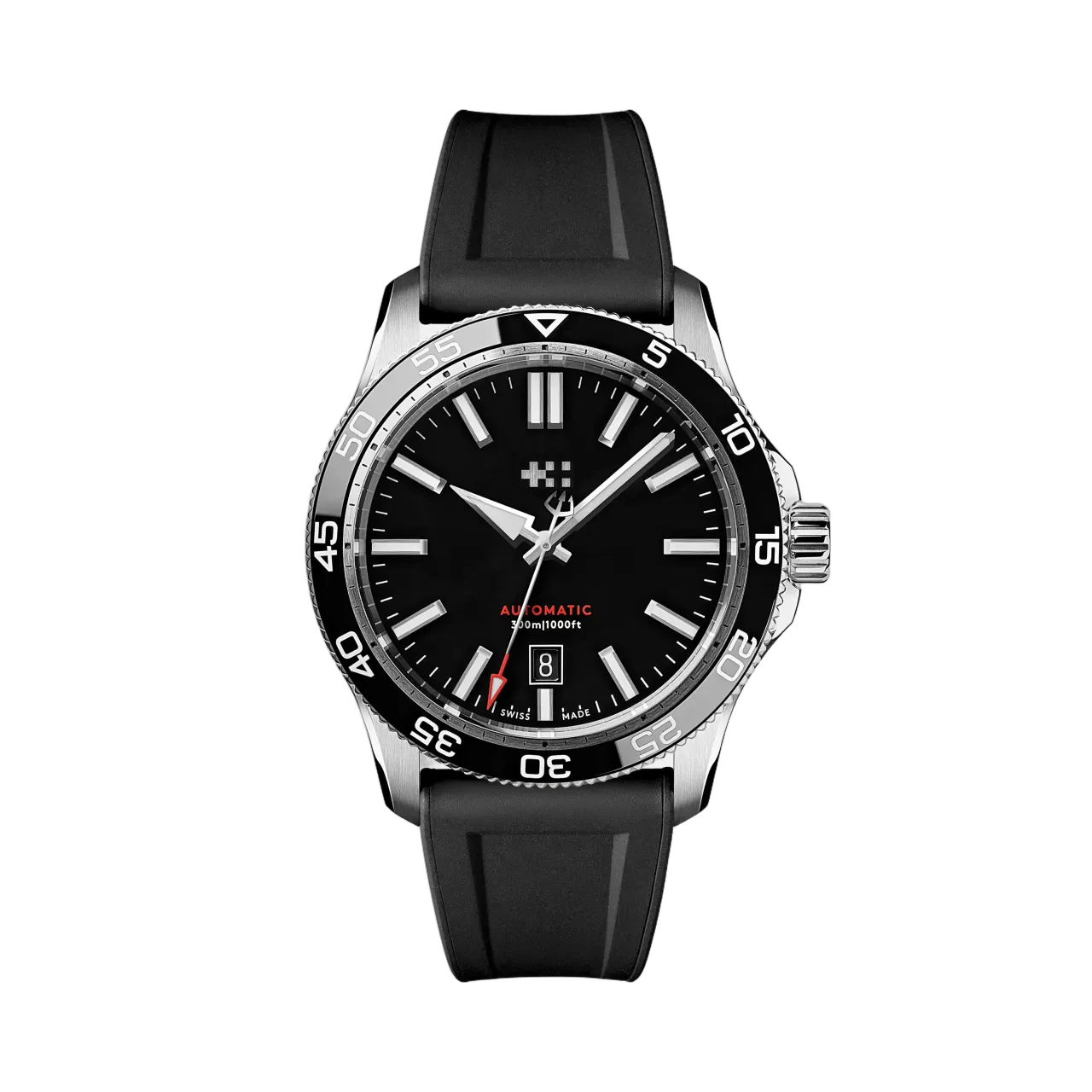Christopher Ward C60 Trident Pro 300 Otomatik Siyah C6042ADA31S0KK1RK