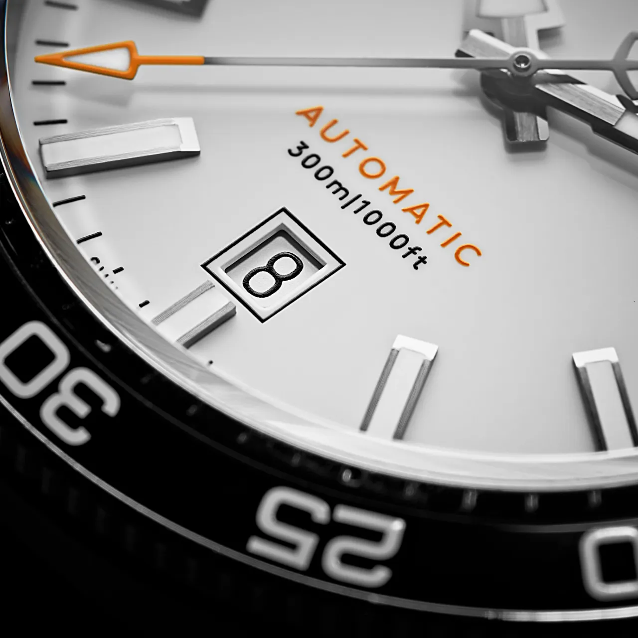 Christopher Ward C60 Trident Pro 300 Otomatik Beyaz C6042ADA31S0KW1RO2 detay görseli 4