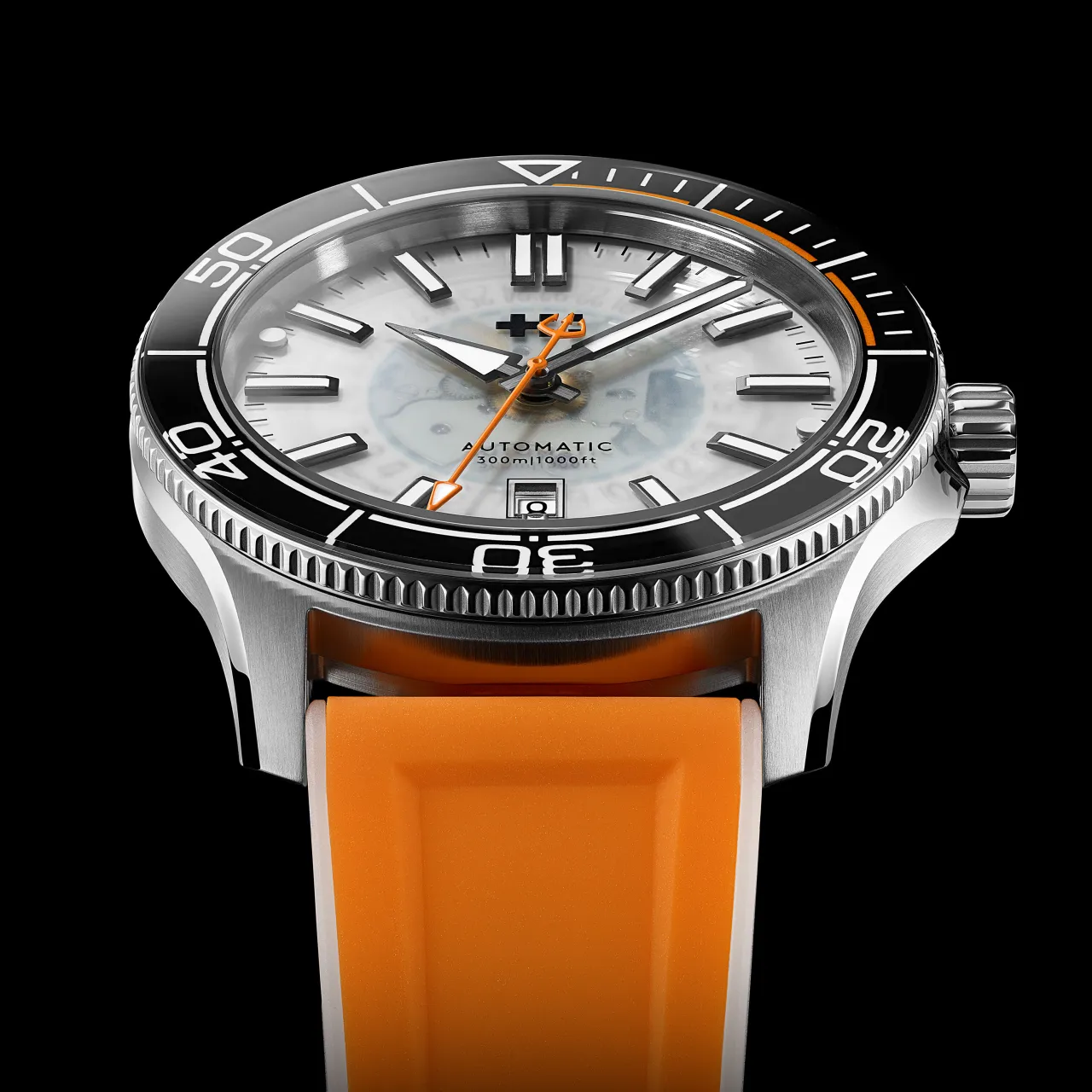 Christopher Ward C60 Sapphire Edge Otomatik Beyaz C6042ADA31S0KW3B0 detay görseli 4