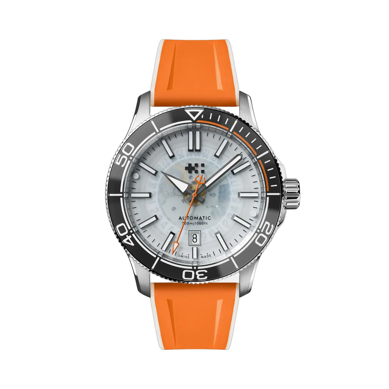Christopher Ward C60 Sapphire Edge Otomatik Beyaz C6042ADA31S0KW3ROW