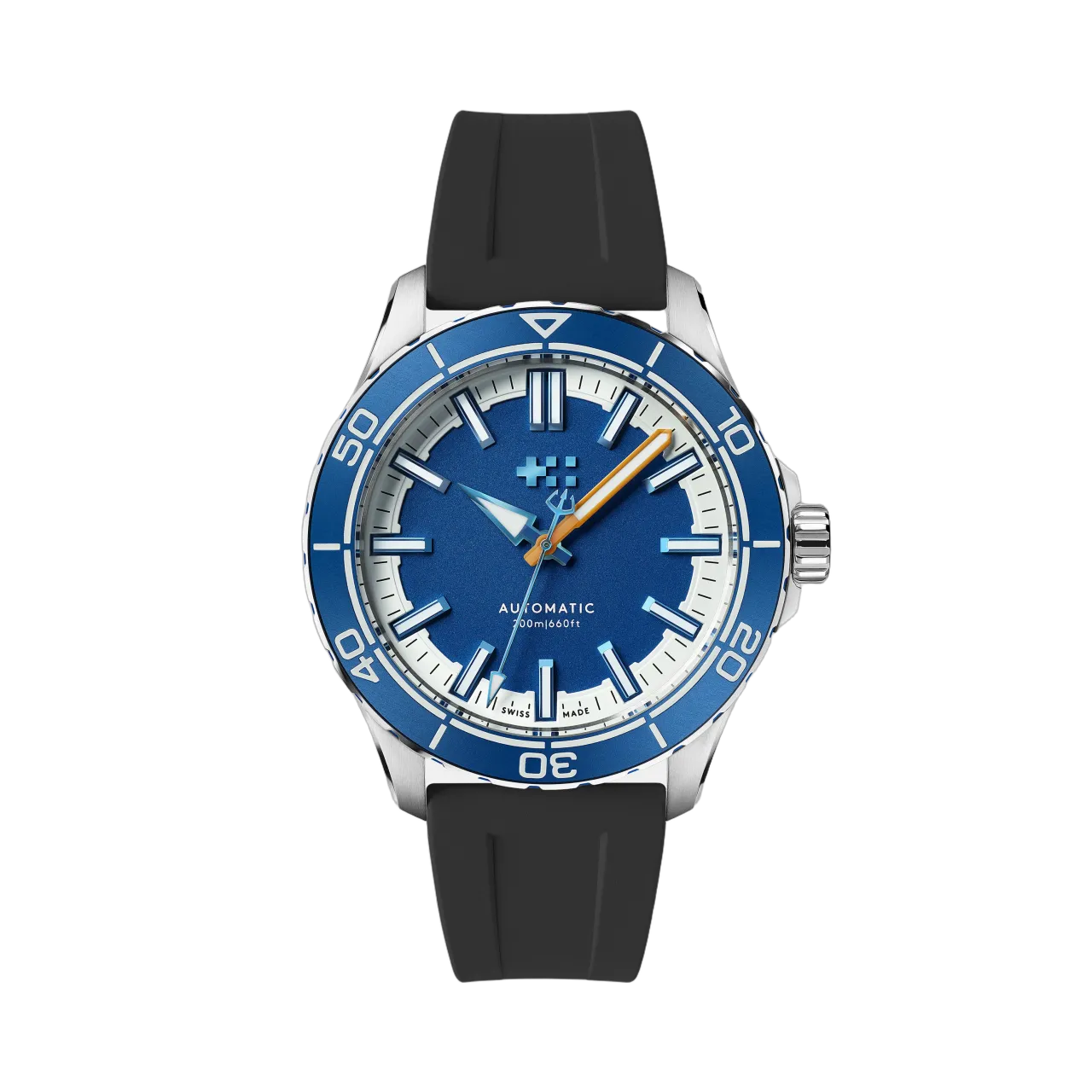Christopher Ward C60 Trident Reef Otomatik Helio Blue C6044A3H31S0BB0RK