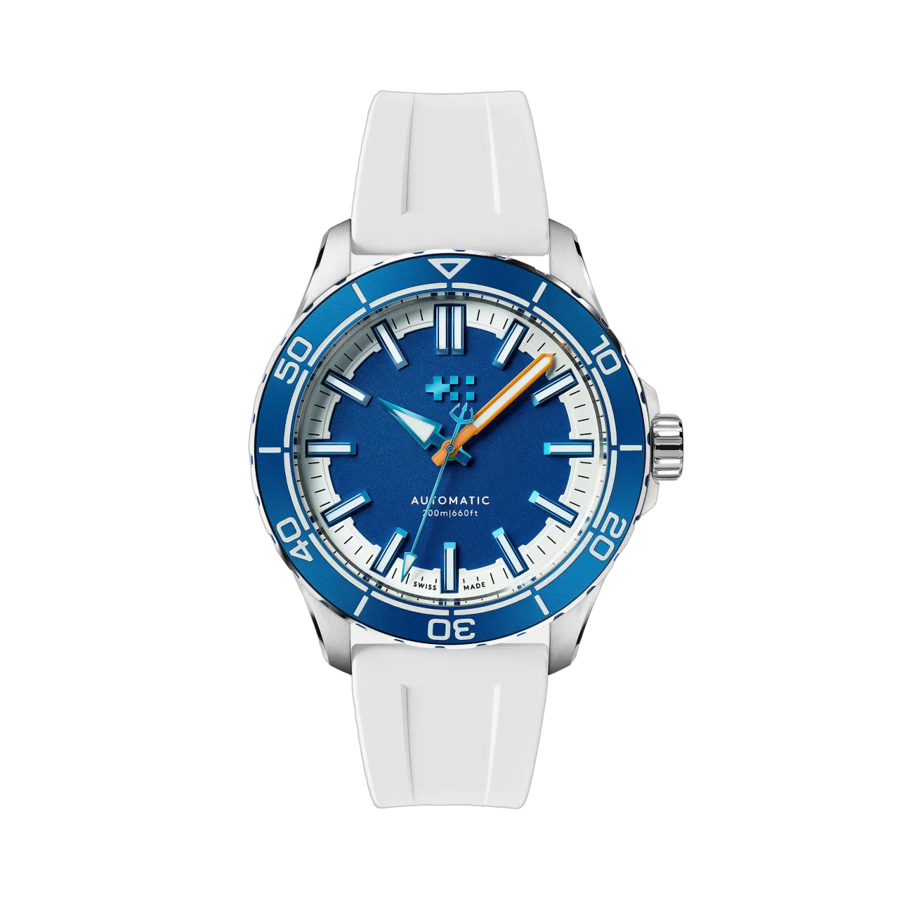 Christopher Ward C60 Trident Reef Otomatik Helio Blue C6044A3H31S0BB0RW