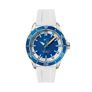 Christopher Ward C60 Trident Reef Otomatik Helio Blue C6044A3H31S0BB0RW