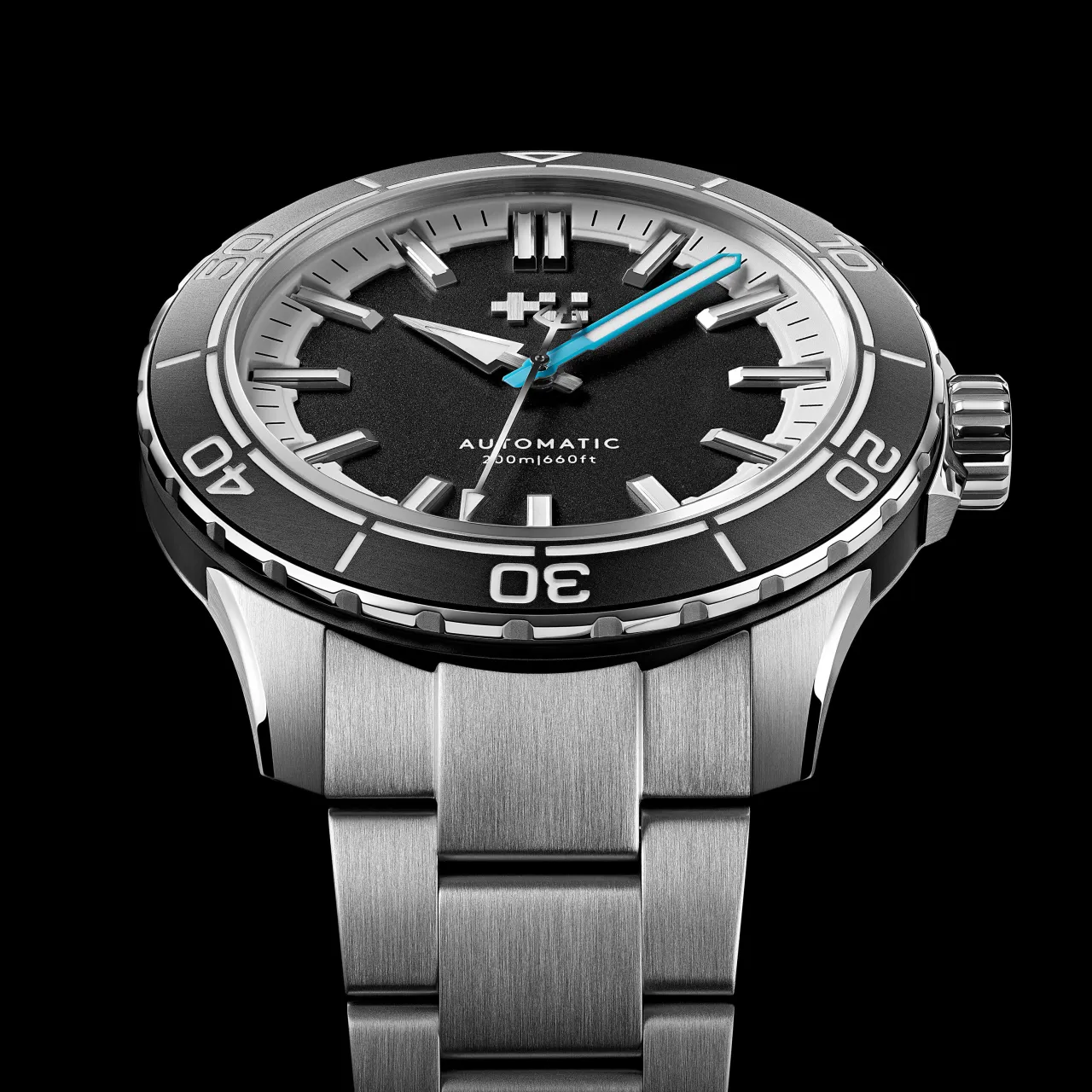 Christopher Ward C60 Trident Reef Otomatik Galaxea Black C6044A3H31S0KK0B0 detay görseli 4