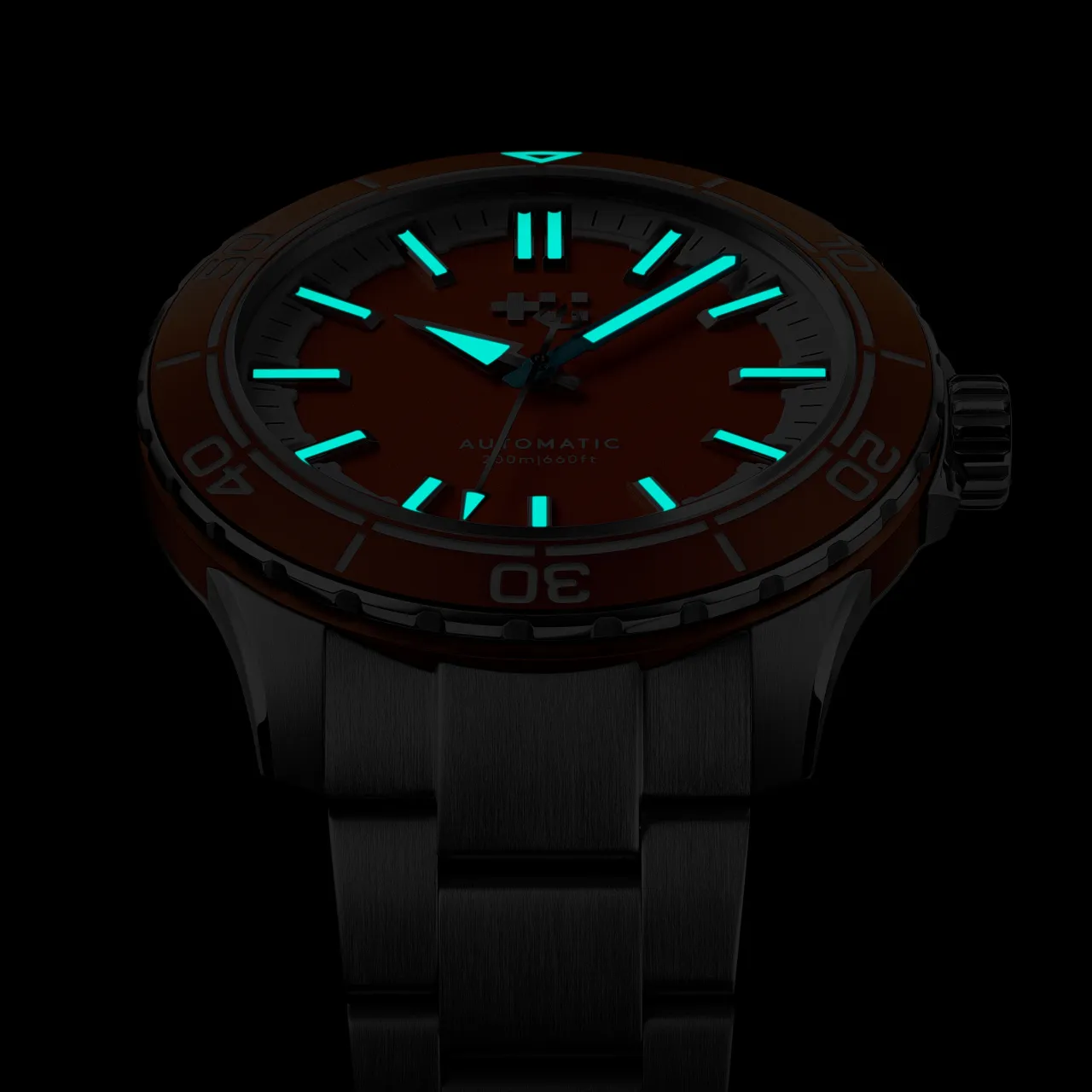 Christopher Ward C60 Trident Reef Otomatik Tuba Orange C6044A3H31S0OO0RK detay görseli 5