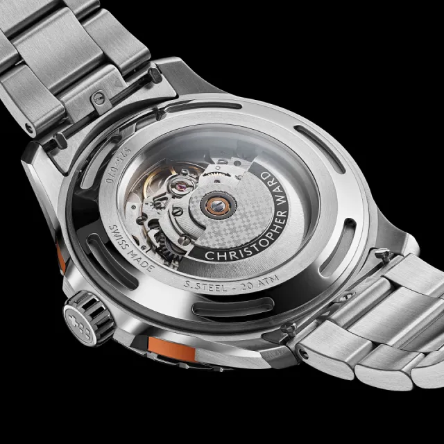 Christopher Ward C60 Trident Reef Otomatik Tuba Orange C6044A3H31S0OO0RY Görsel 7
