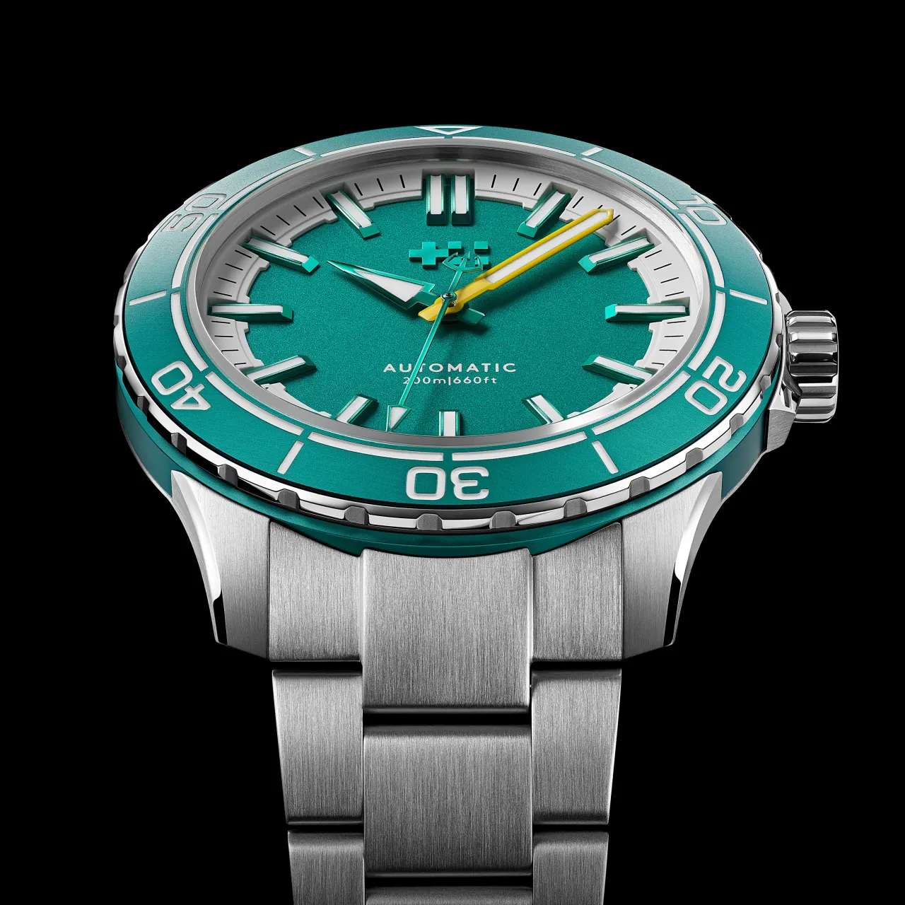 Christopher Ward C60 Trident Reef Otomatik Chalice Green C6044A3H31S0VV0B0 detay görseli 4