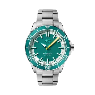 Christopher Ward C60 Trident Reef Otomatik Chalice Green C6044A3H31S0VV0B0