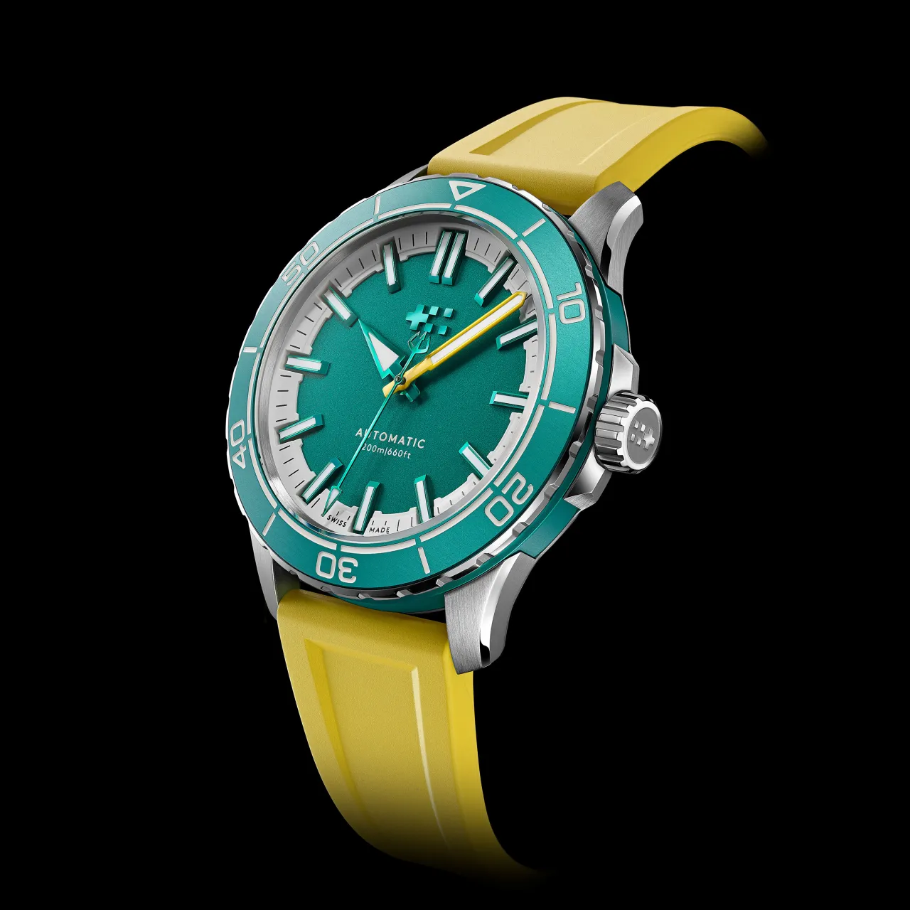 Christopher Ward C60 Trident Reef Otomatik Chalice Green C6044A3H31S0VV0RLB detay görseli 3