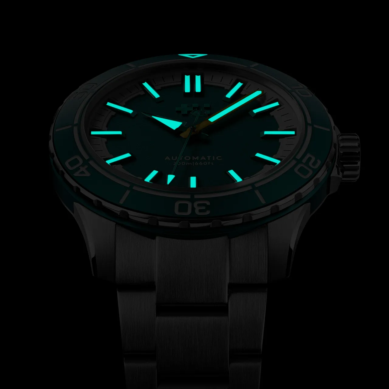 Christopher Ward C60 Trident Reef Otomatik Chalice Green C6044A3H31S0VV0RO detay görseli 5