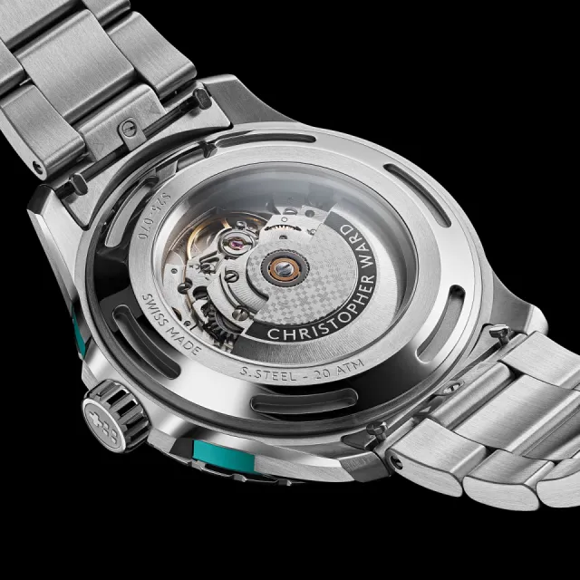 Christopher Ward C60 Trident Reef Otomatik Chalice Green C6044A3H31S0VV0RY Görsel 7