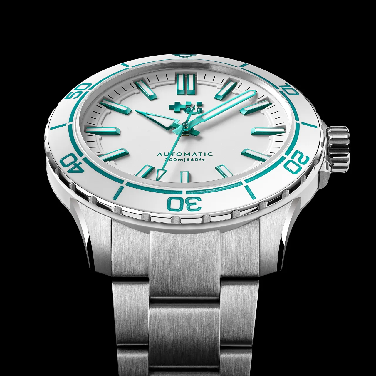 Christopher Ward C60 Trident Reef Otomatik Acro White C6044A3H31S0WW0B0 detay görseli 4