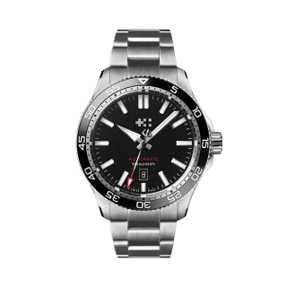 Christopher Ward C60 Trident Pro 300 Otomatik Siyah C6044ADA31S0KK1B0