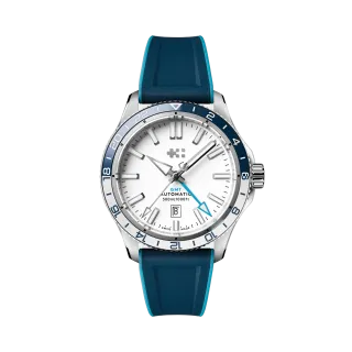 Christopher Ward C60 Trident GMT 300 Otomatik Beyaz C6044AGM31S0BW0RBB