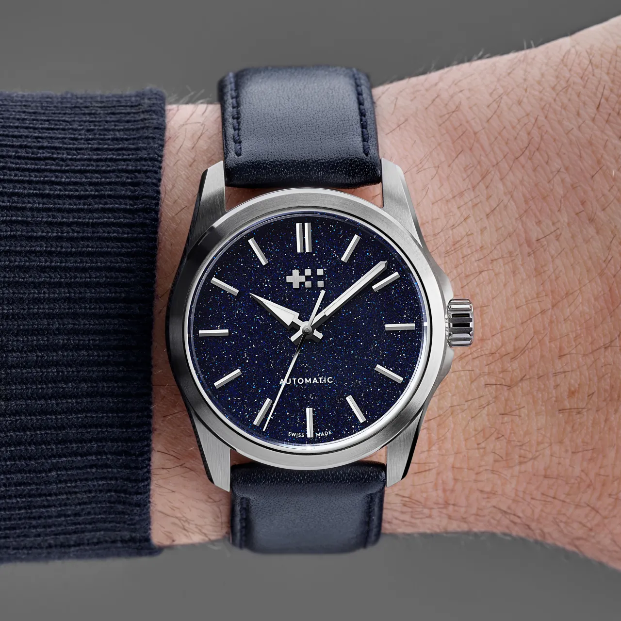 Christopher Ward C63 Celest Midnight Blue Otomatik C6336A3H1S00B0MB detay görseli 1