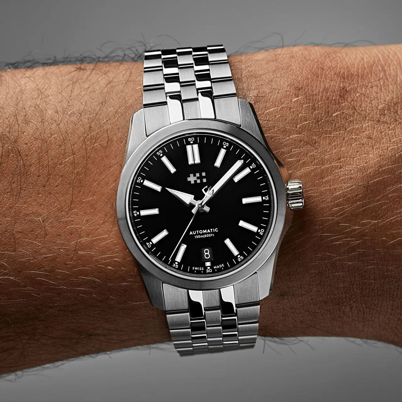 Christopher Ward C63 Sealander Automatic Black/Silver C6336ADA3S00K1B1 detay görseli 1