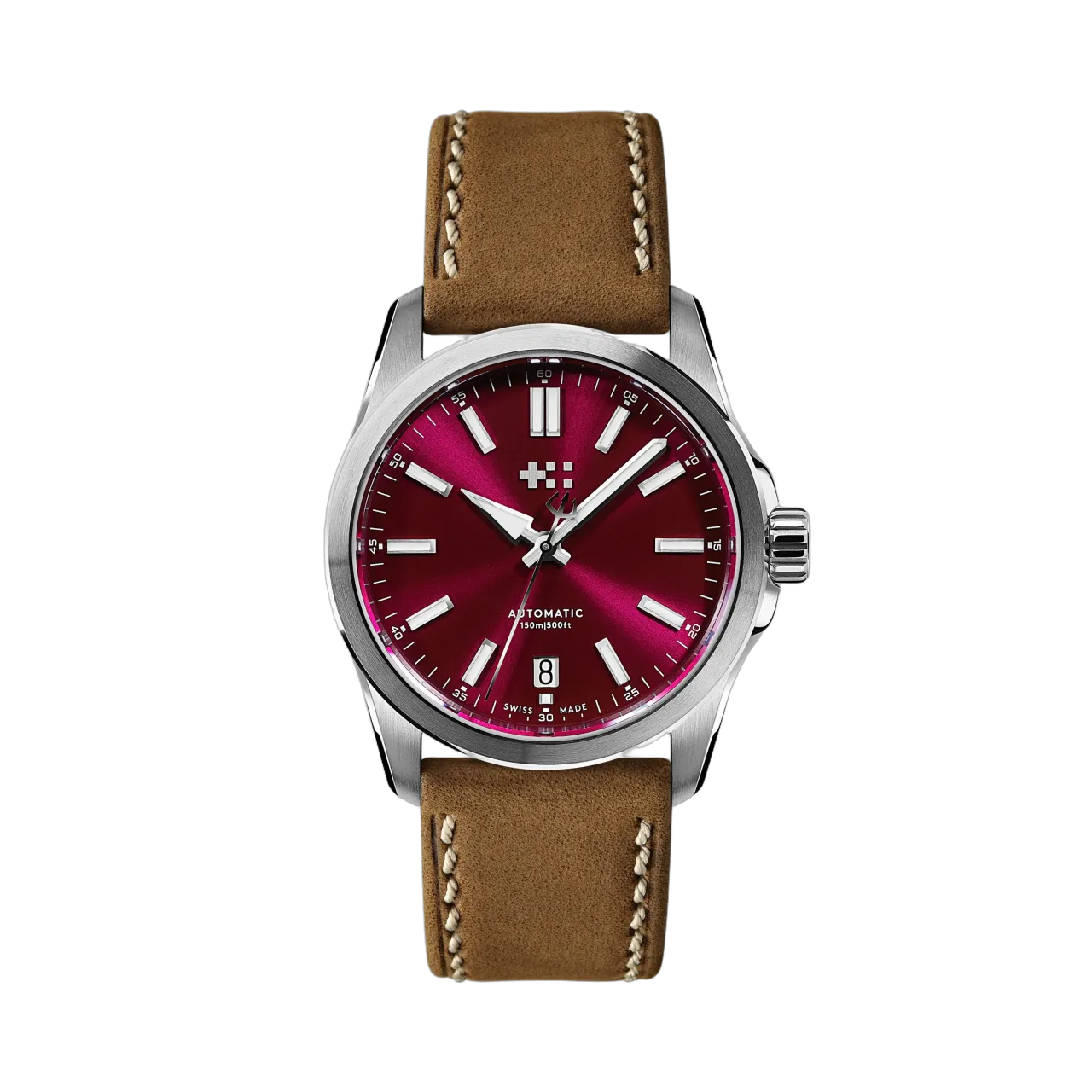 Christopher Ward C63 Sealander Automatic Mulberry Red C6336ADA3S00R3VC