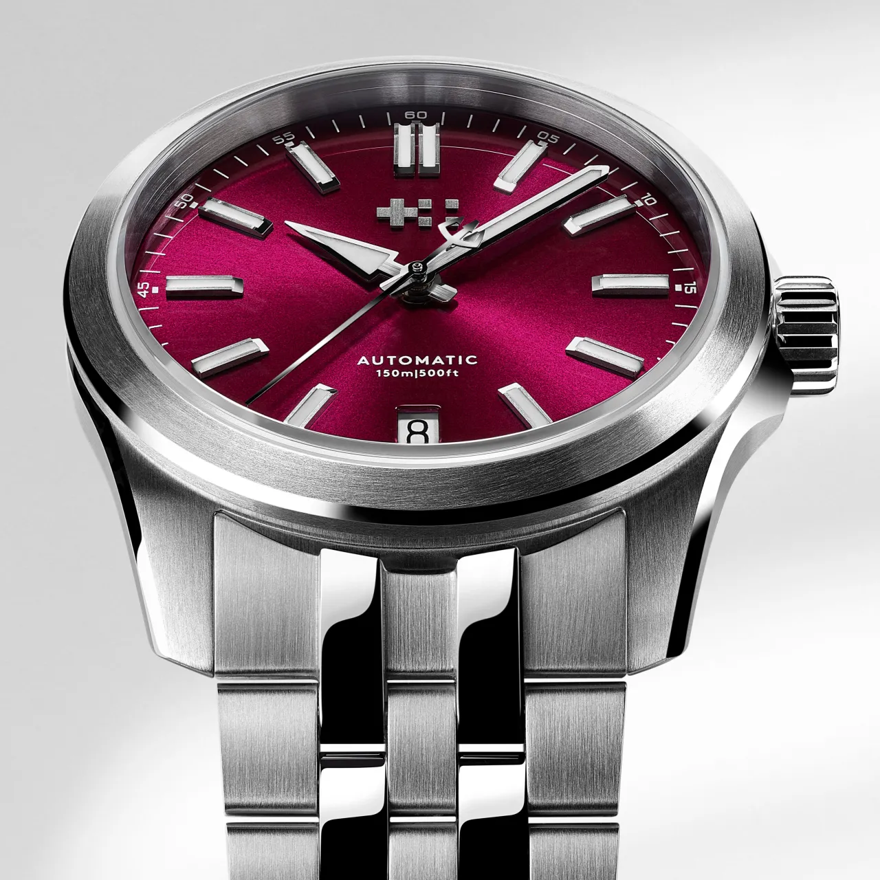 Christopher Ward C63 Sealander Automatic Mulberry Red C6336ADA3S00R3VC detay görseli 4