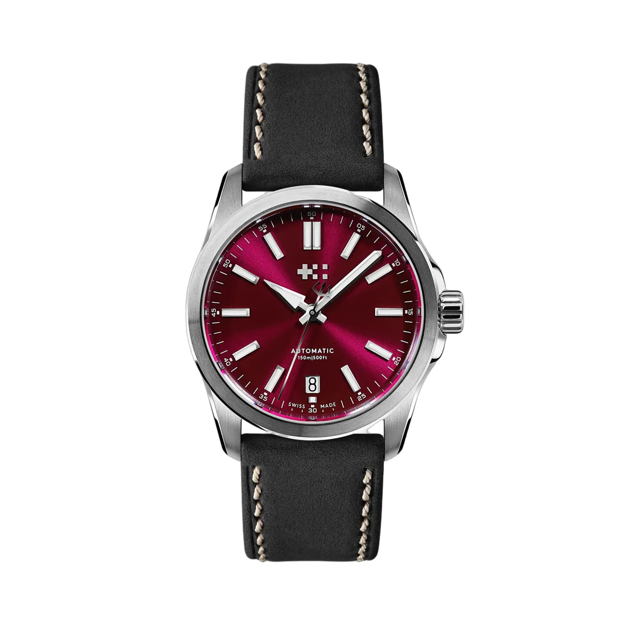 Christopher Ward C63 Sealander Otomatik Mulberry Red C6336ADA3S00R3VK