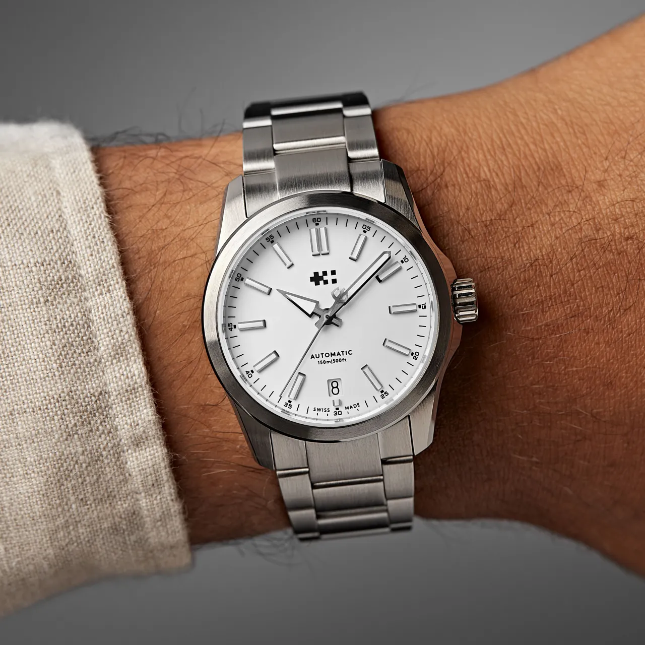 Christopher Ward C63 Sealander Otomatik Beyaz C6336ADA3S00W1B0 detay görseli 2