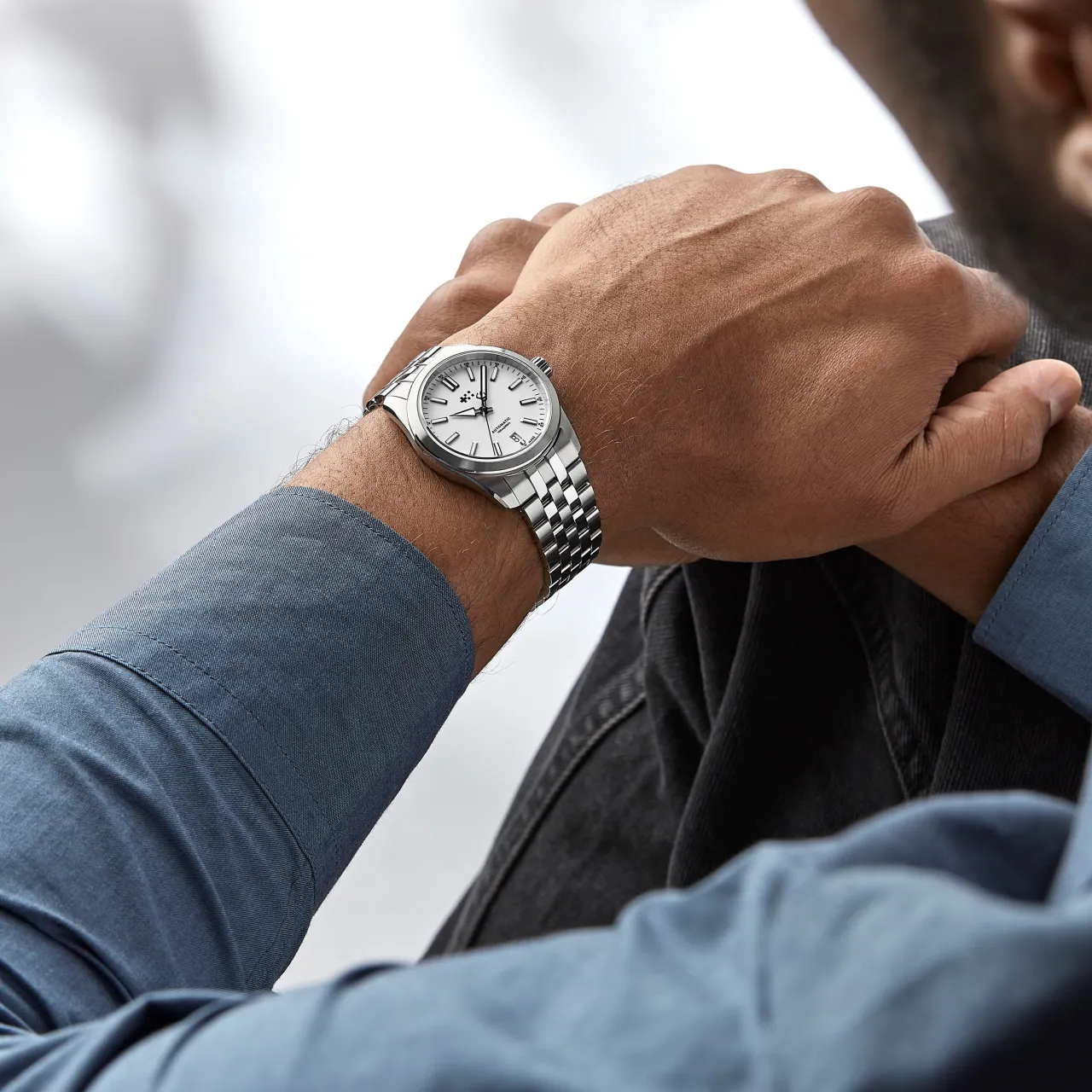Christopher Ward C63 Sealander Otomatik Beyaz C6336ADA3S00W1B1 detay görseli 1