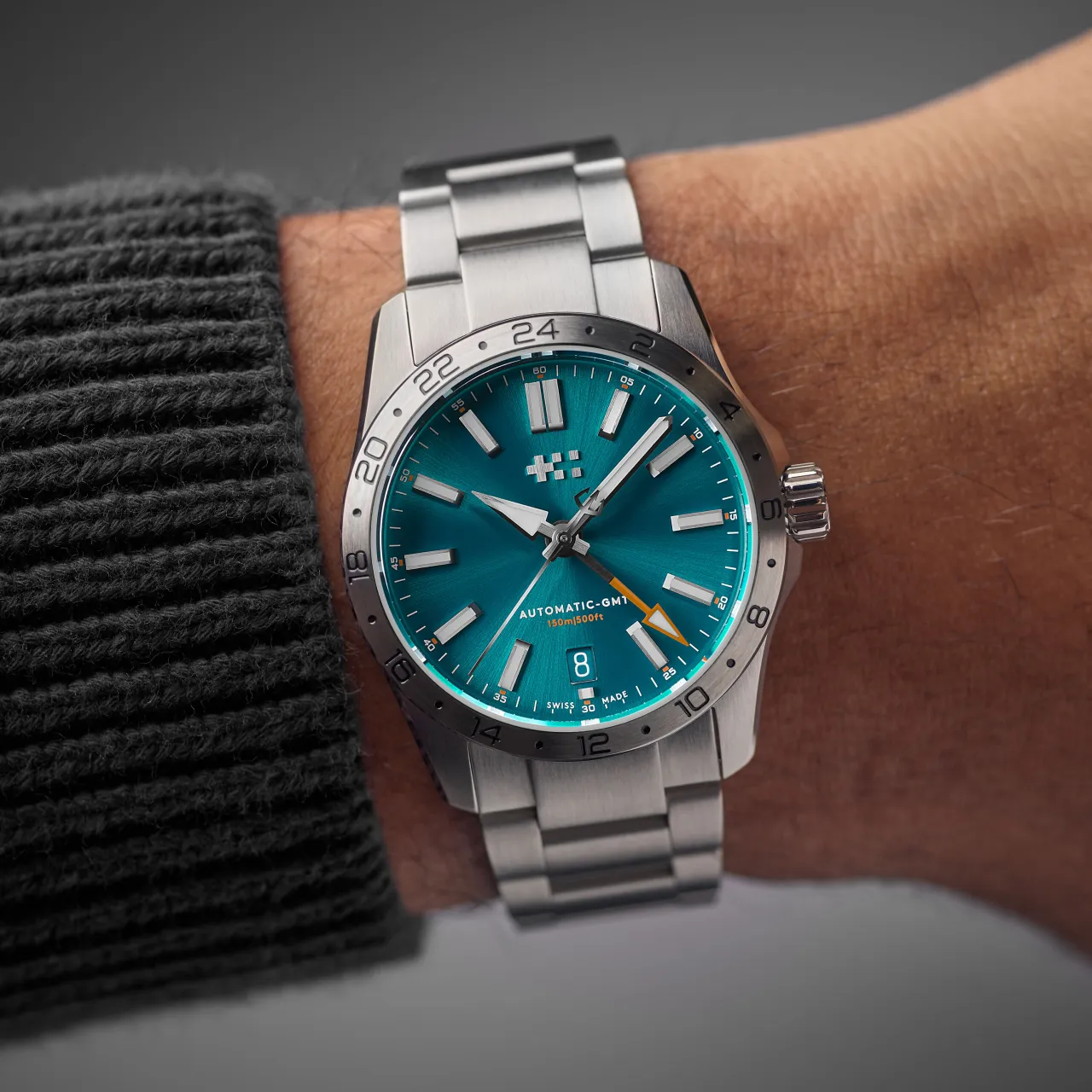 Christopher Ward C63 Sealander GMT Dragonfly Blue Otomatik C6336AGM3S00B4B0 detay görseli 1
