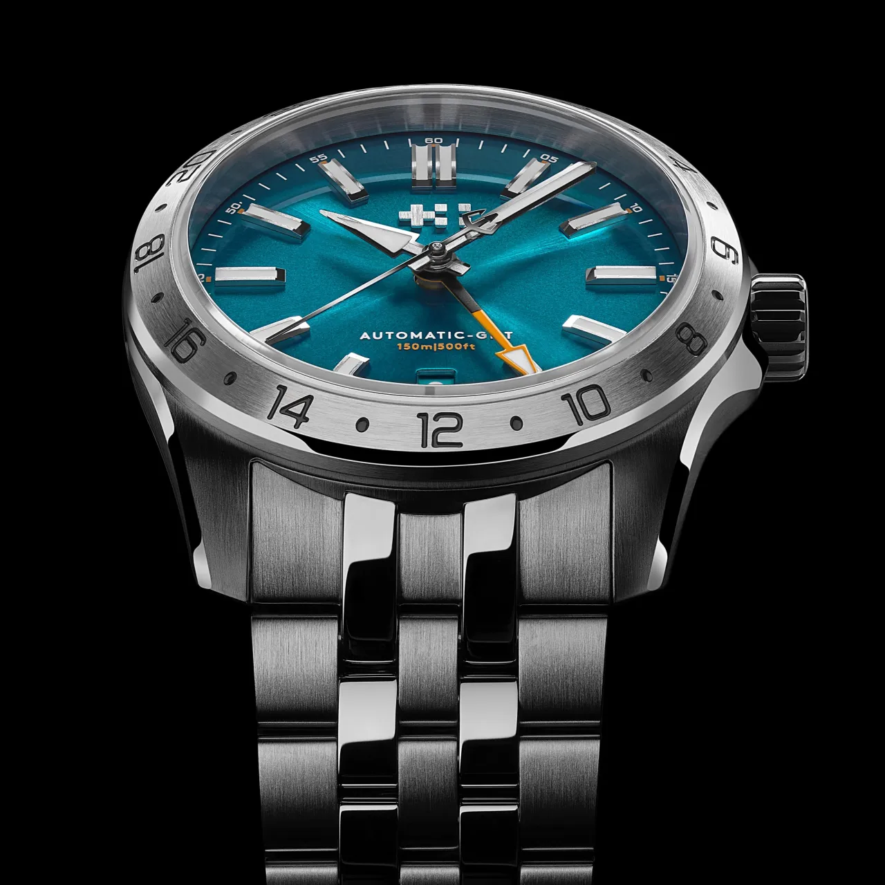 Christopher Ward C63 Sealander GMT Dragonfly Blue Otomatik C6336AGM3S00B4B0 detay görseli 4