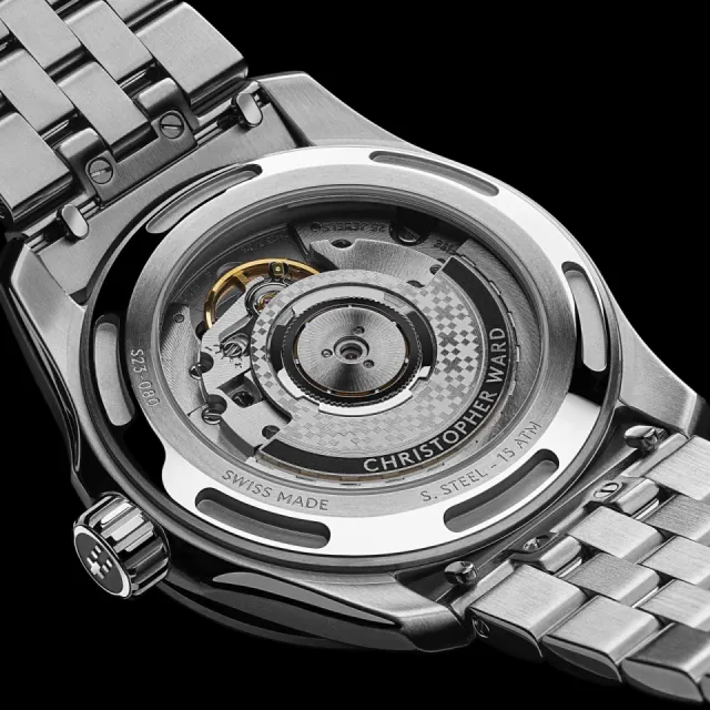 Christopher Ward C63 Sealander GMT Dragonfly Blue Otomatik C6336AGM3S00B4B1 Görsel 7