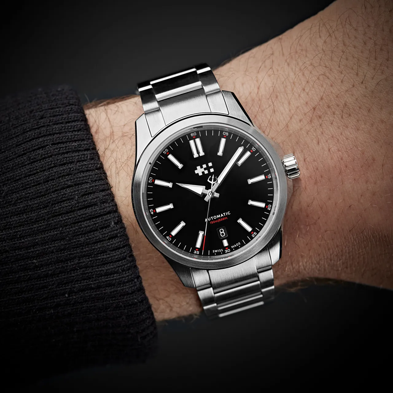 Christopher Ward C63 Sealander Automatic Black C6339ADA3S00K2B0 detay görseli 1