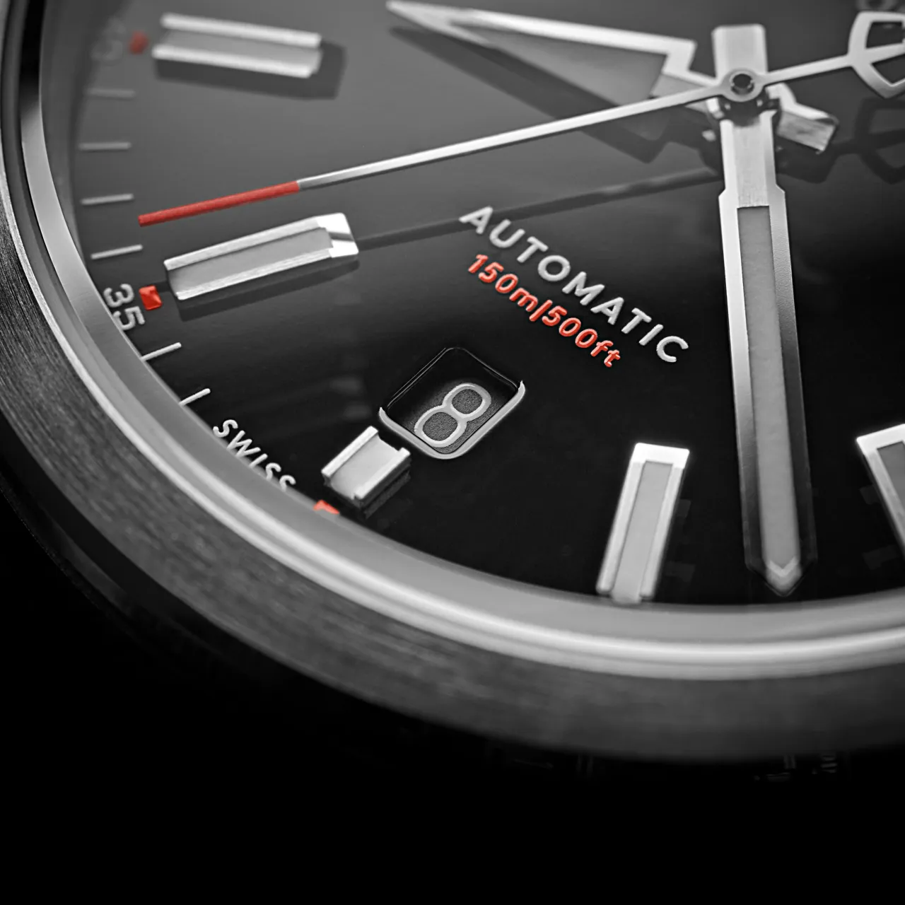 Christopher Ward C63 Sealander Automatic Black C6339ADA3S00K2B0 detay görseli 4