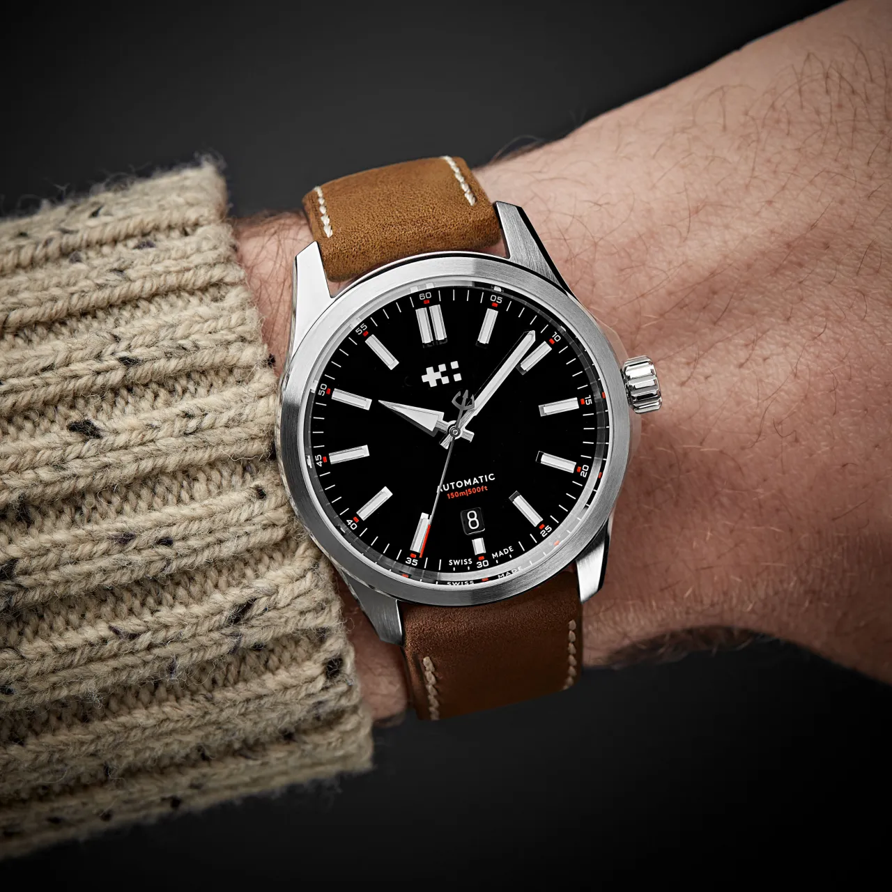 Christopher Ward C63 Sealander Automatic Black C6339ADA3S00K2VC detay görseli 1
