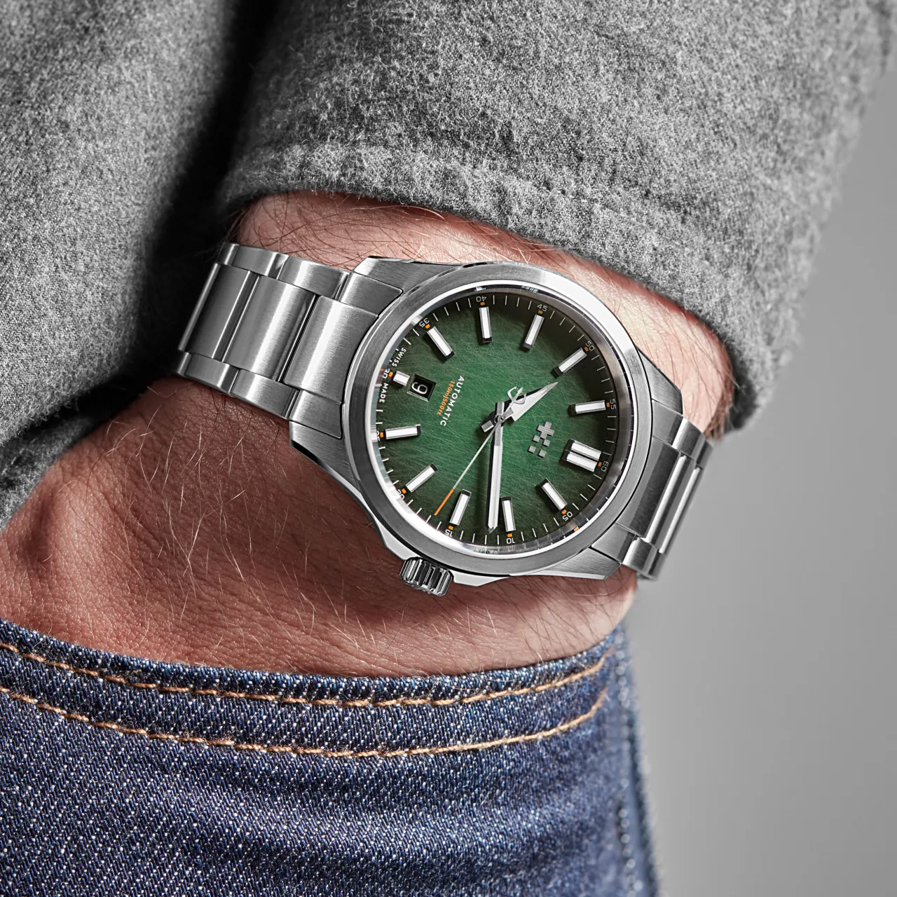Christopher Ward C63 Sealander Automatic Hunter Green C6339ADA3S00V2B0 detay görseli 1