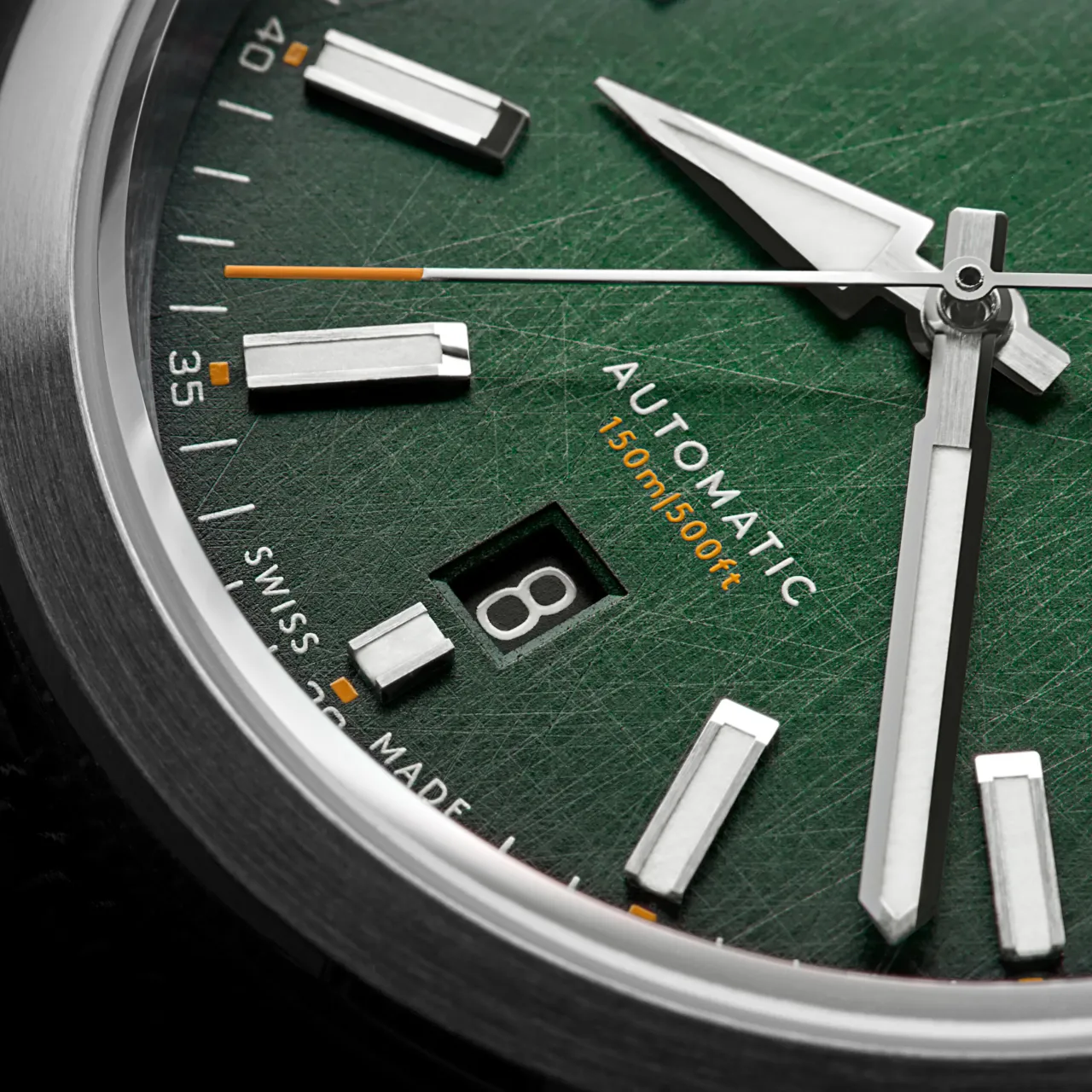 Christopher Ward C63 Sealander Otomatik Hunter Green C6339ADA3S00V2B1 detay görseli 4