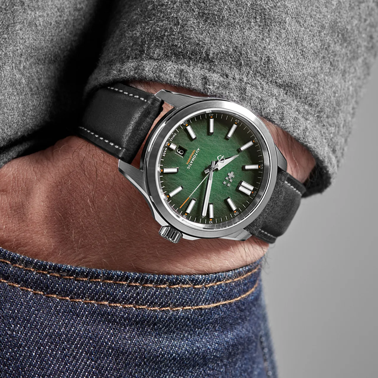 Christopher Ward C63 Sealander Automatic Hunter Green C6339ADA3S00V2VK detay görseli 1