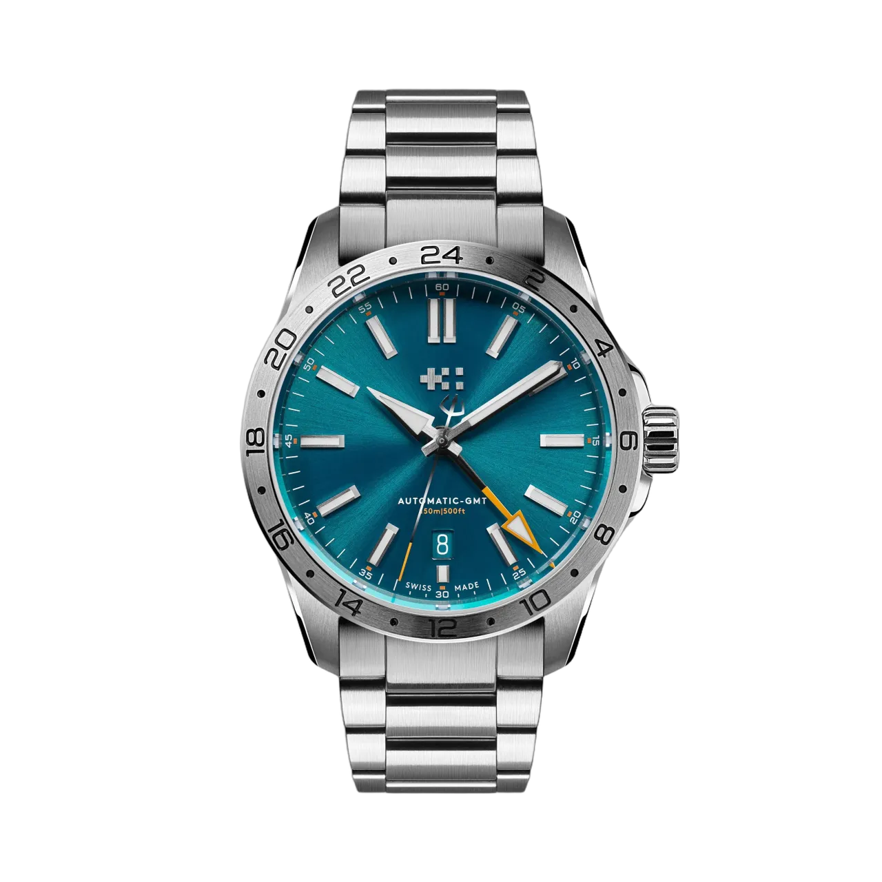Christopher Ward C63 Sealander GMT Dragonfly Blue/Silver C6339AGM3S00B4B0