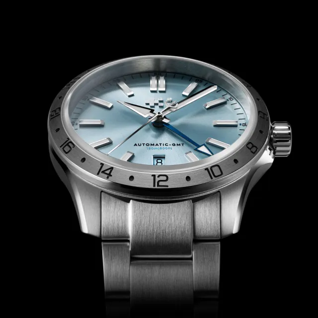 Christopher Ward C63 Sealander GMT Otomatik Air Blue C6339AGM3S00B5RK Görsel 6