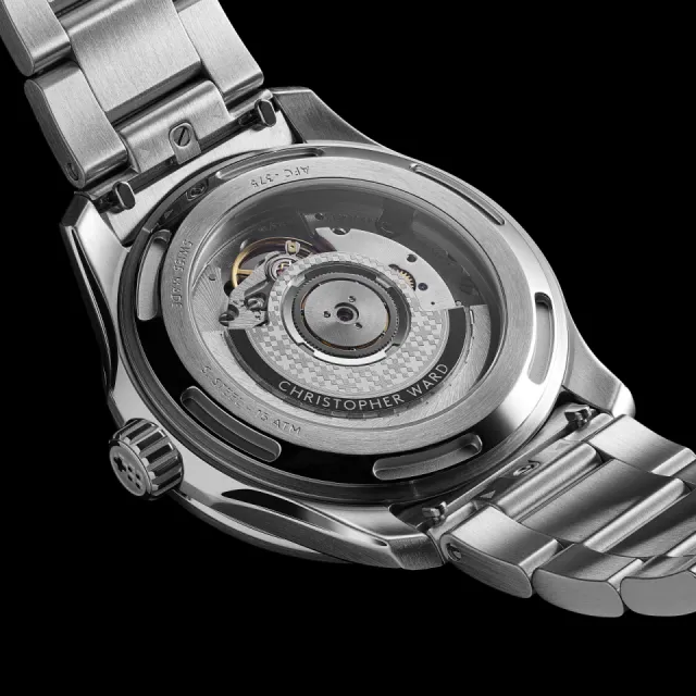 Christopher Ward C63 Sealander GMT Otomatik Air Blue C6339AGM3S00B5RW Görsel 7