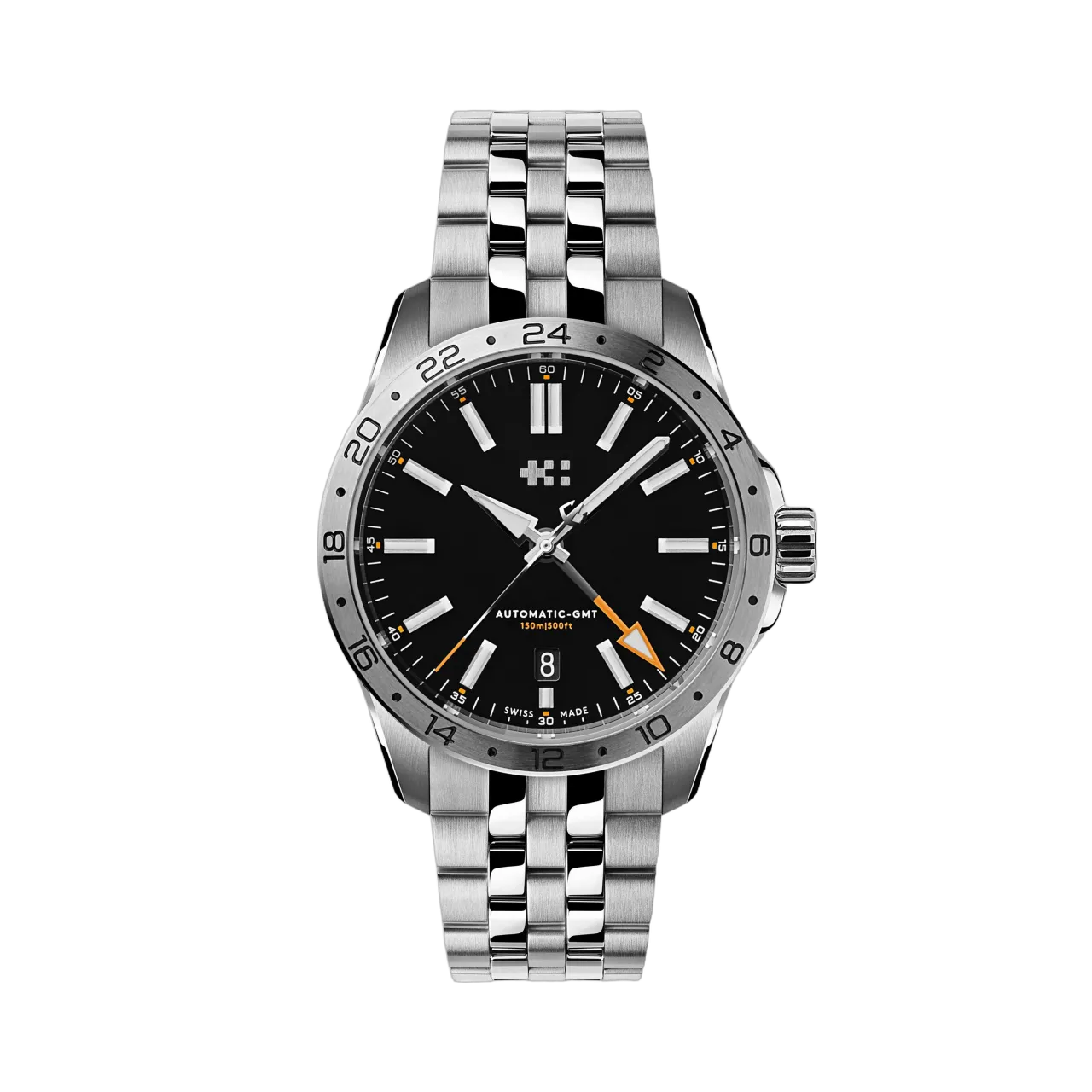 Christopher Ward C63 Sealander GMT Otomatik Black/Silver C6339AGM3S00K2B1