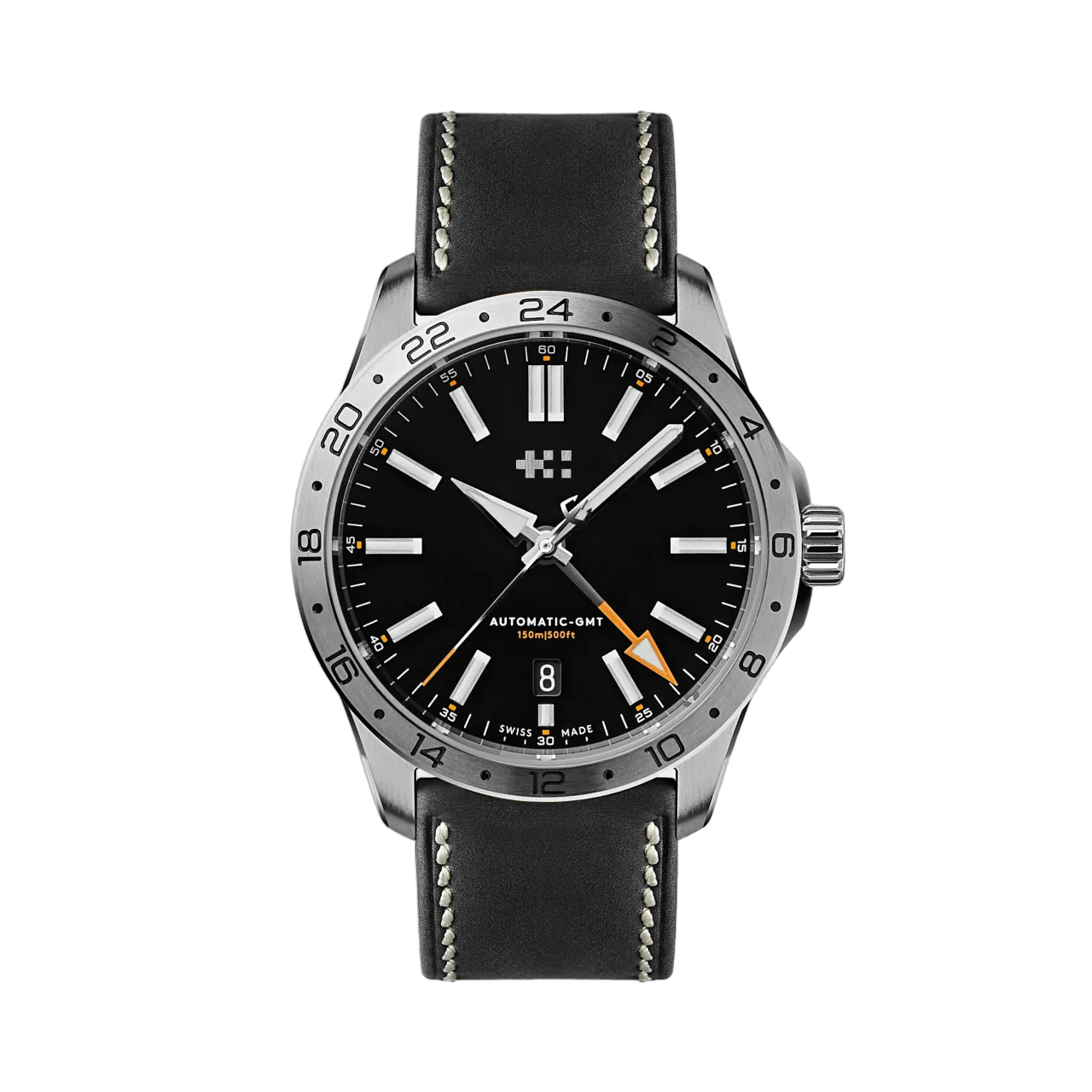 Christopher Ward C63 Sealander GMT Otomatik Siyah C6339AGM3S00K2VK