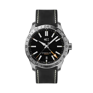 Christopher Ward C63 Sealander GMT Otomatik Siyah C6339AGM3S00K2VK