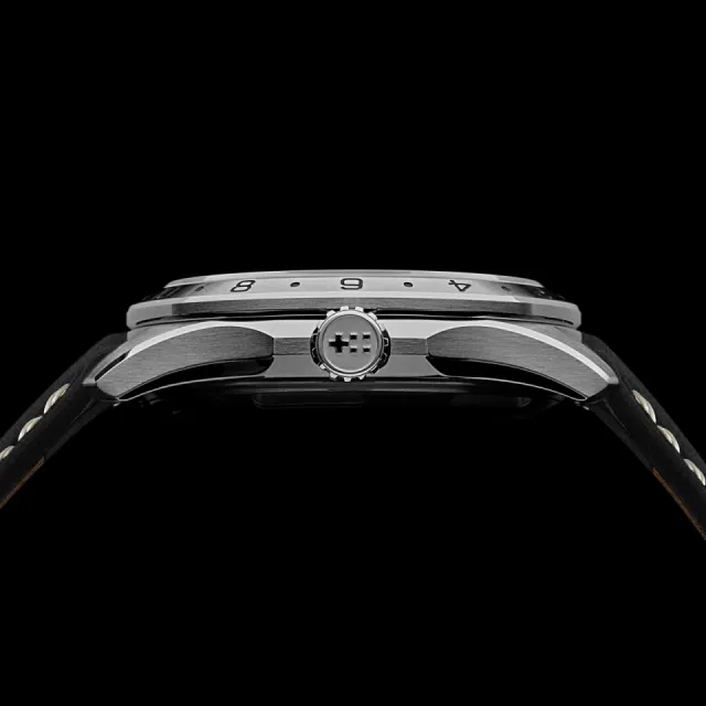 Christopher Ward C63 Sealander GMT Otomatik Siyah C6339AGM3S00K2VK Görsel 4